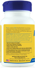 Allergen-free packaging emphasizes gluten-free and dairy-free Flexcin formula.