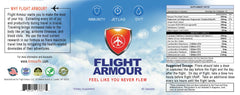 Flight Armour capsules with water for simple daily use while abroad.