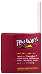 Flintstones vitamin ingredient list showing 12 nutrients