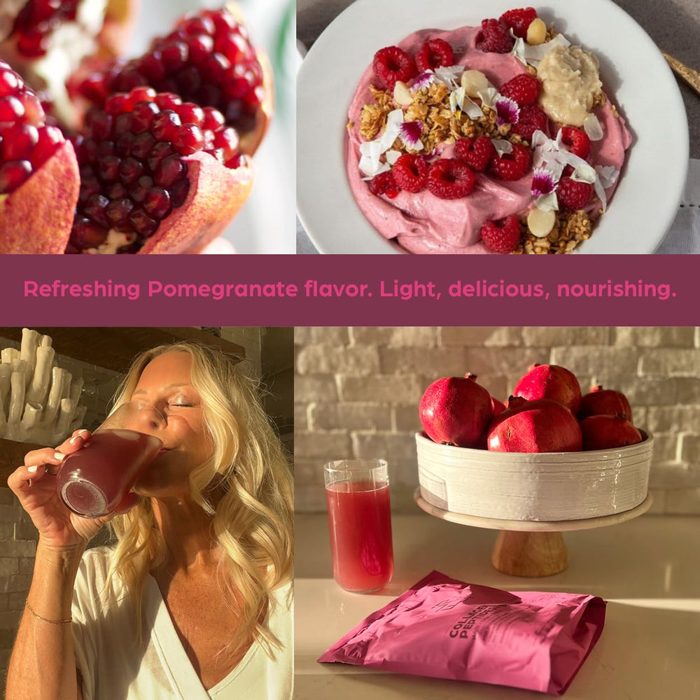 Flip My Life Collagen Peptides ageless beauty blend suggests overall wellness support.