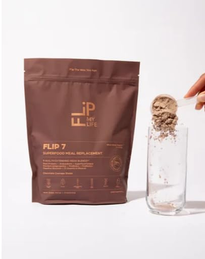 Flip My Life Flip 7 Chocolate shake glass ready-to-drink convenience