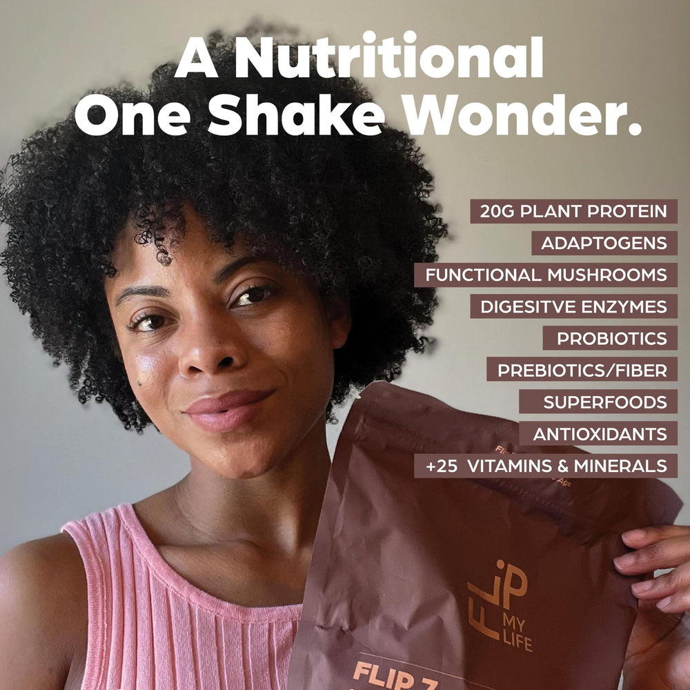 Flip My Life Flip 7 Chocolate two-scoops preparation is simple
