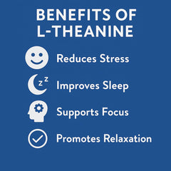 FloHydro L-Theanine Gummies blueberry flavor ready for a focus boost.