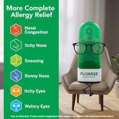 Flonase Sensimist tissues bonus pack ready for sneezes on the go.