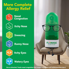 Flonase tissues bonus pack for on-the-go relief.