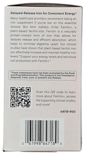 Flora Ferritin+ daily dose for easy, consistent iron intake