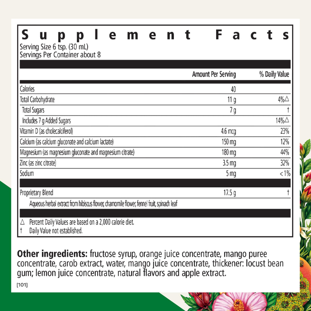 Floradix liquid pour showing easy serving as part of daily wellness routine