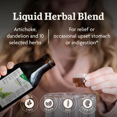 Floradix Gallexier liquid dispense shows the smooth, drinkable formula