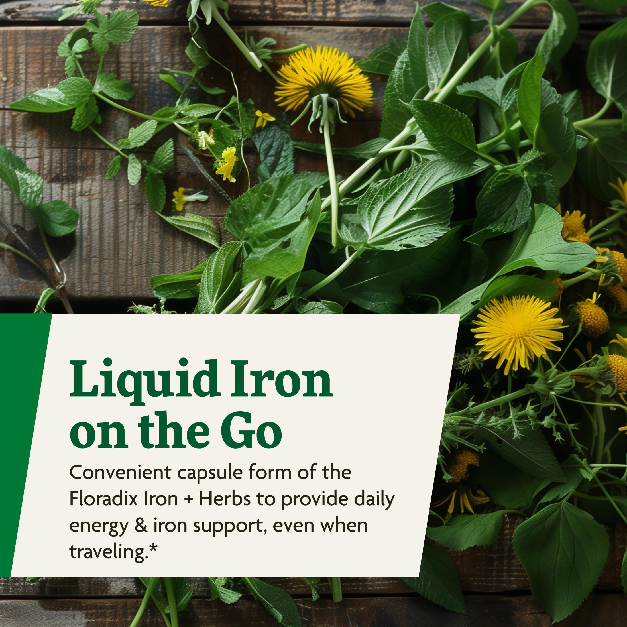 Floradix Iron + Herbs gluten-free icon, diet-friendly iron source