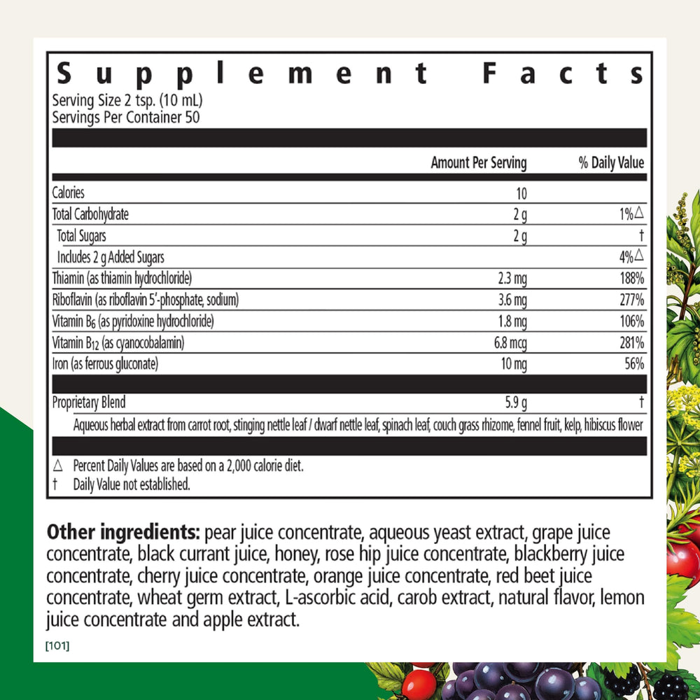 Pouring Floradix into a glass to enjoy a smooth herbal supplement.