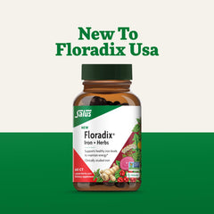 Floradix soy-free mention supports diverse plant-based diets and allergen awareness.
