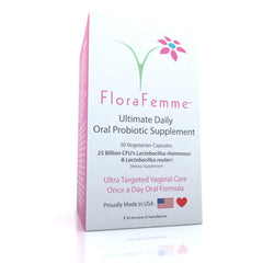 FLORAFEMME delayed release capsules for targeted gut and vaginal health support