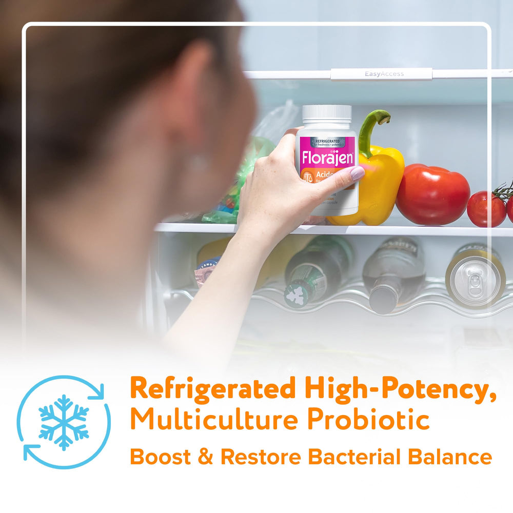 Bottle with billions of bacteria suggests strong probiotic batch for daily use