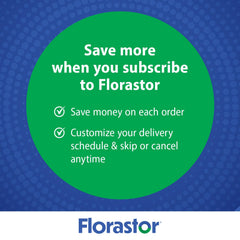 Florastor gluten-free and titanium dioxide-free formulation