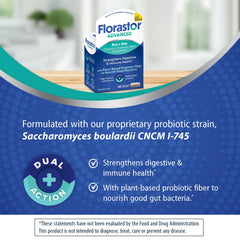 Chicory root visual highlighting the prebiotic fiber in Florastor Select.