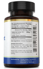 Florida Herbal Pharmacy daily dosage after meals illustration with after-meal use.