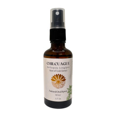 Flower & Song Chilcuague Oral Spray Mint bottle highlights refreshing flavor and quick throat support
