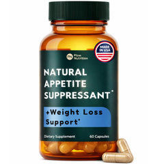 FLOWNUTRITION natural appetite suppressant bottle for daily use.
