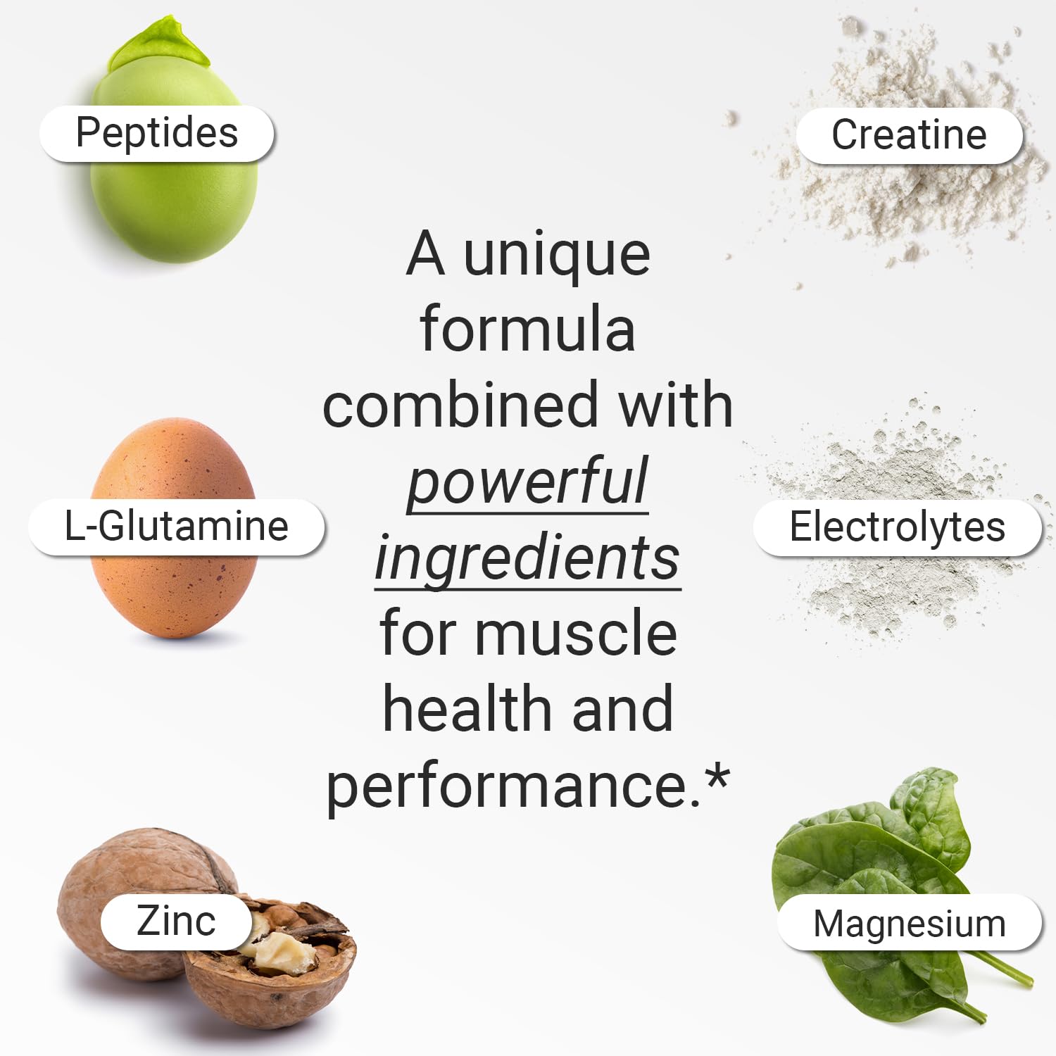 Electrolyte blend image shows hydration support for workouts and endurance.