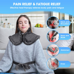FluffyWarmth large back coverage pad delivering targeted heat therapy