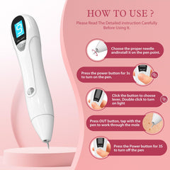 Flyles CTS-15 wart removal at-home setup highlights convenient, step-by-step use.