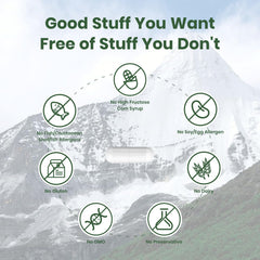 Flynew Shilajit Himalayan mountains imagery on packaging