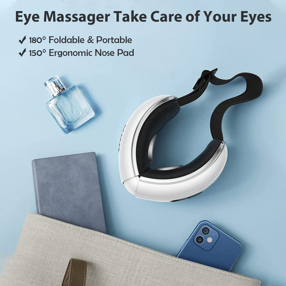 fmlave eye massager foldable and portable for travel