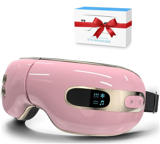 fmlave eye massager with heat compress calms tired eyes