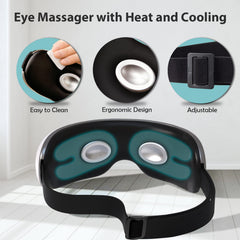 fmlave eye massager with Type-C charging for quick power top-ups