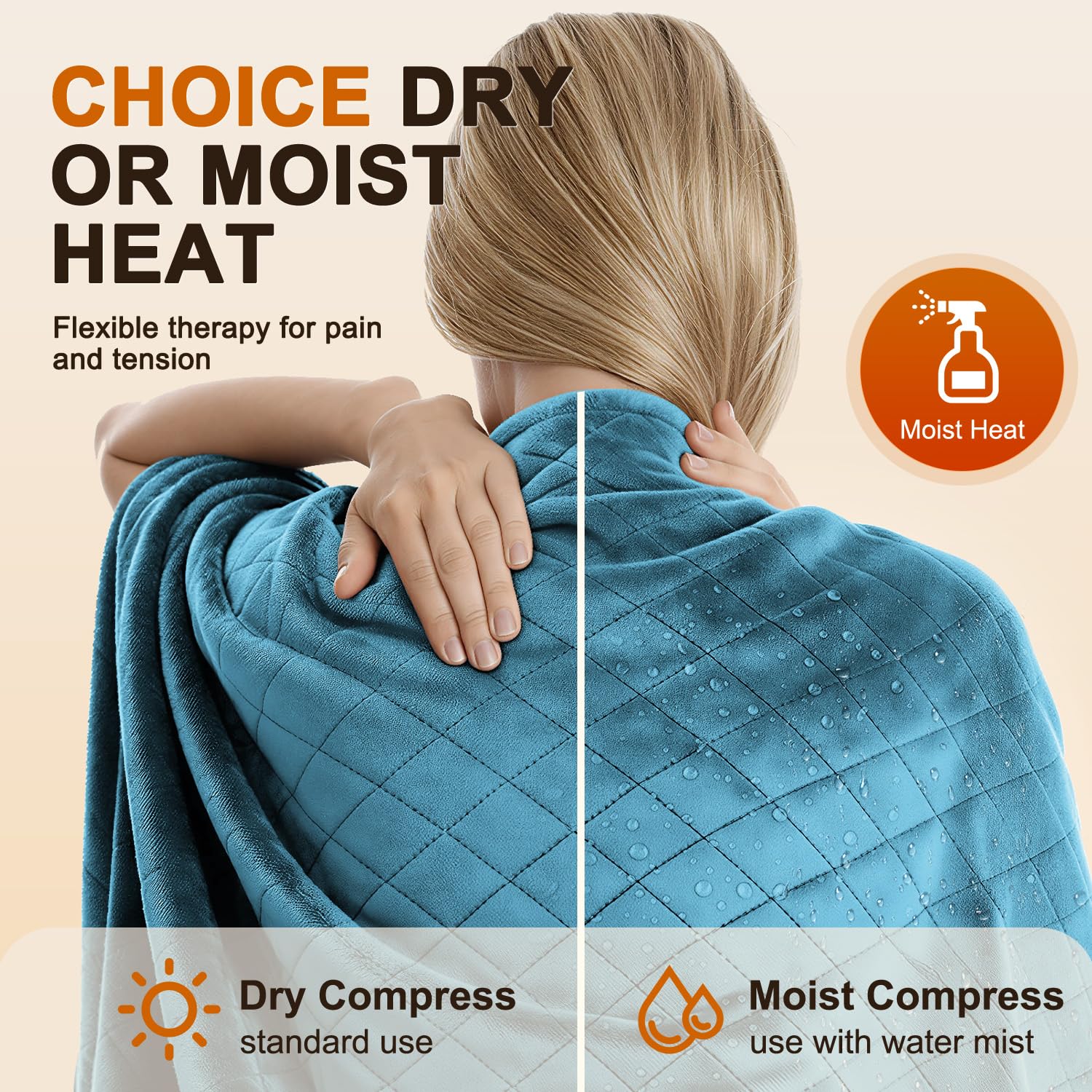 Focbeo dry heat mode offers gentle everyday warmth