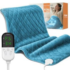 Focbeo electric heating pad provides full back coverage for targeted warmth