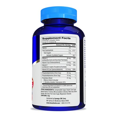 Close-up of Focus Factor Kids chewables Berry Blast flavor appealing to children