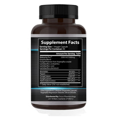 Focus Pharmacology probiotic capsules close-up for daily use