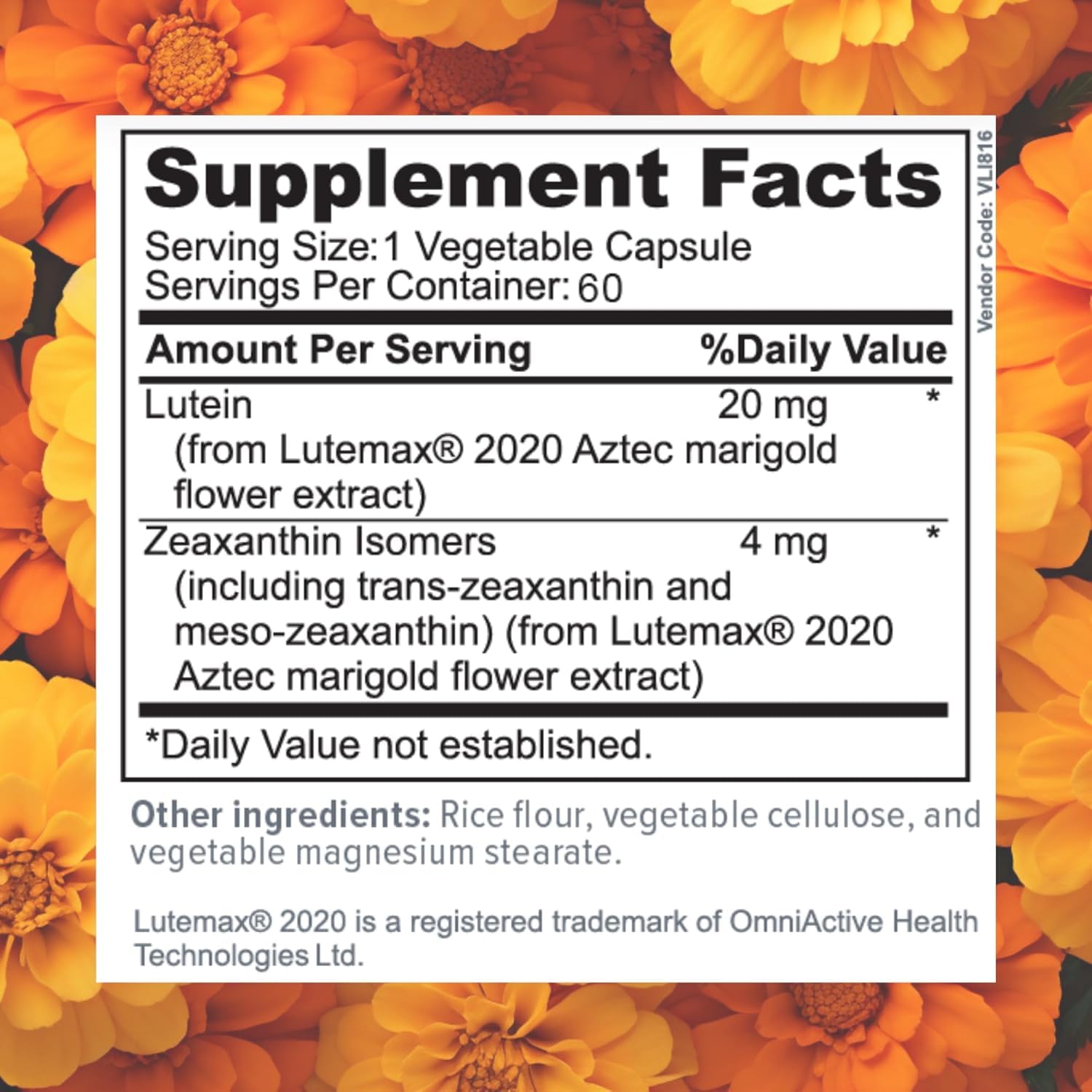 Focus Vision Supplements lutein tablets pour showing easy daily intake for eye comfort.