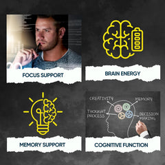 Focused Mind on desk setup for daily focus during work or study.
