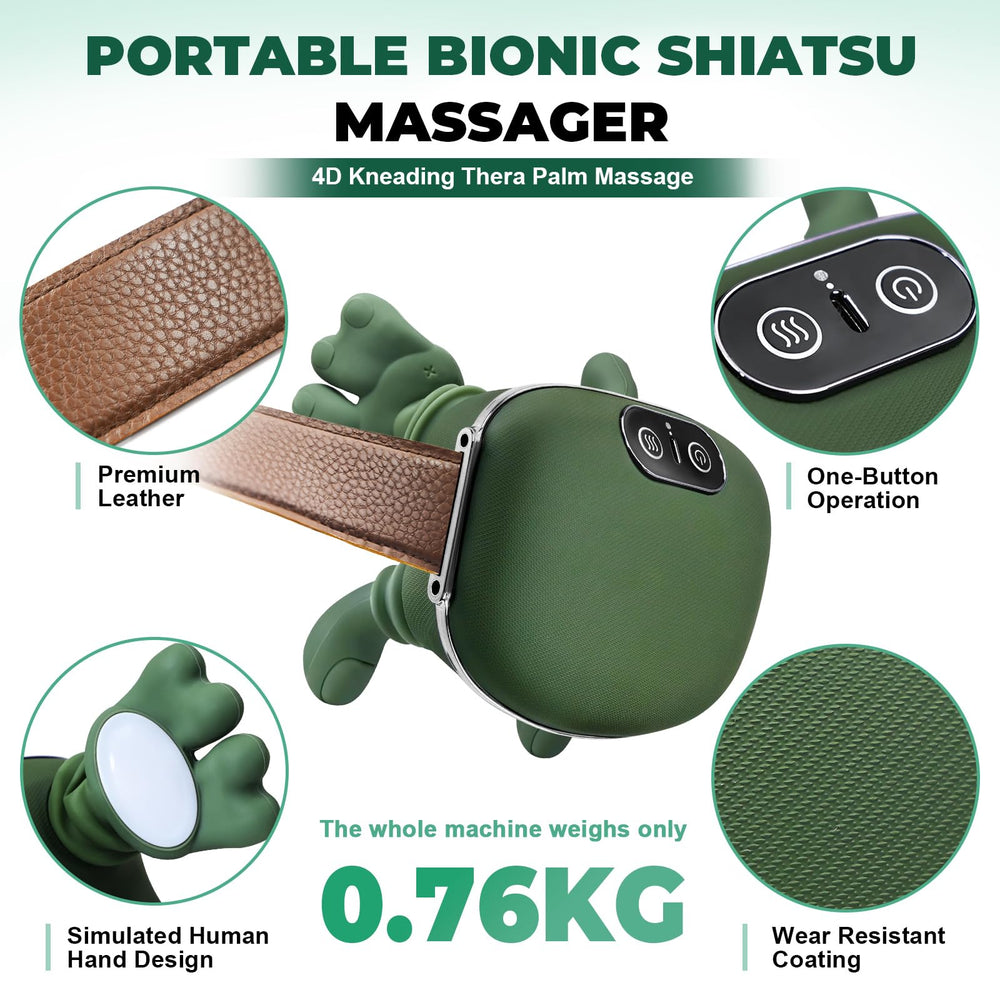 FODACEL massager dual heat levels ease stiffness.