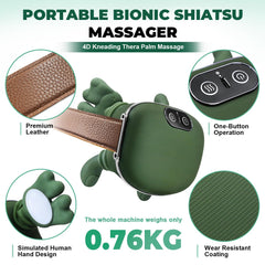 FODACEL massager dual heat levels ease stiffness.