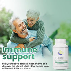 Folium Immuno green tea leaf extract highlighting antioxidants