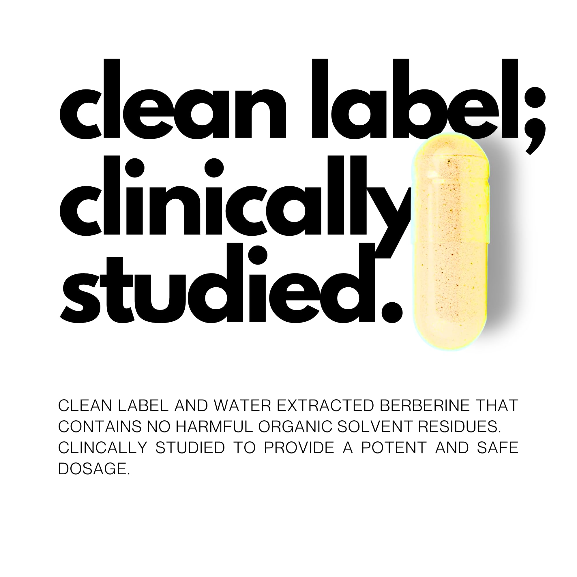 FOLIUS LABS Berberine HCl 97% serving dosage graphic indicates up to 1500 mg daily.
