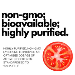 Heart health graphic featuring FOLIUS LABS Lycopene potential cardiovascular support.