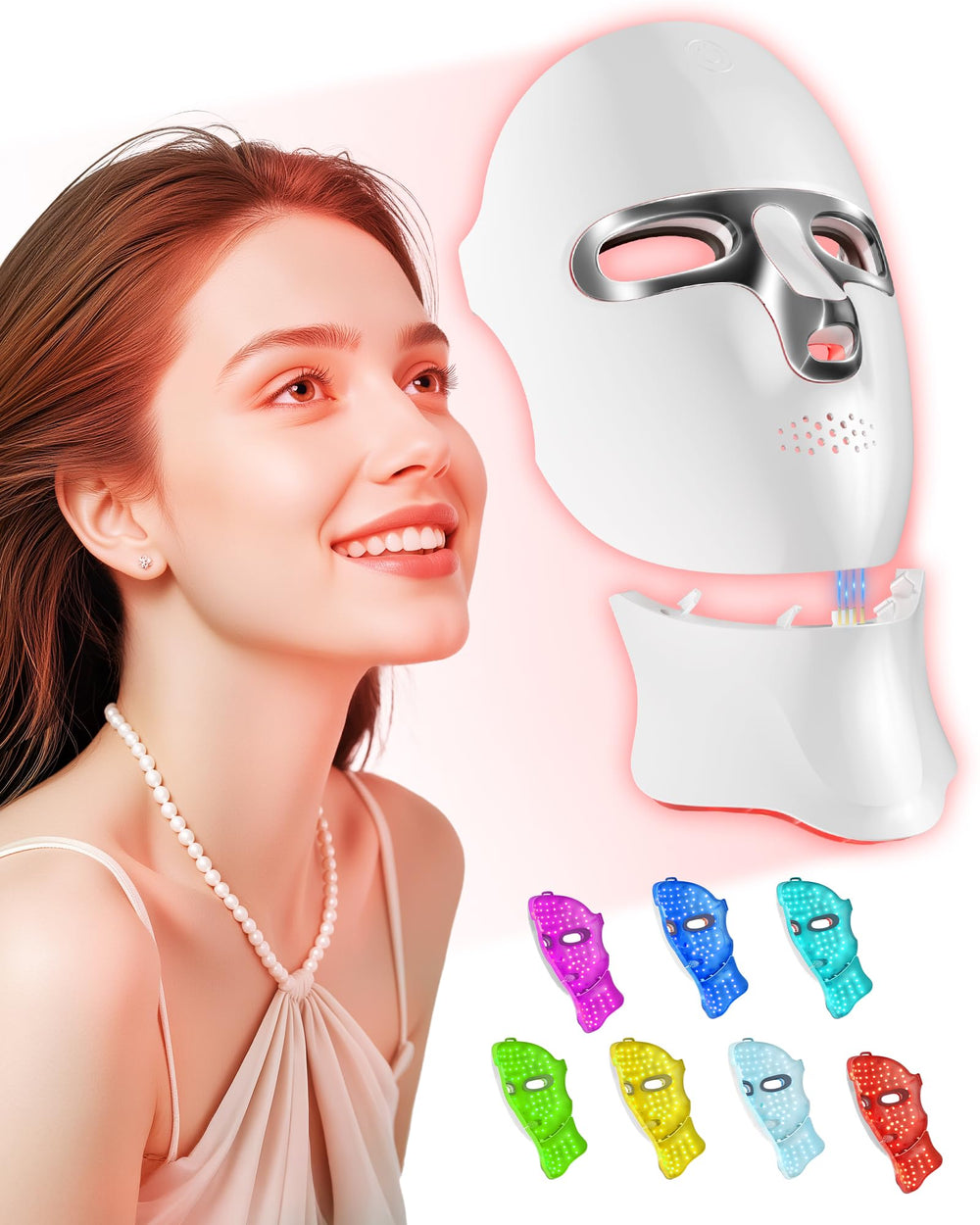 FOLOKE mask worn with velcro straps for a secure, easy fit