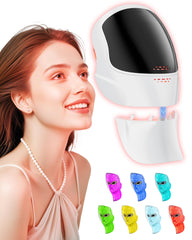 FOLOKE MK66R-B mask front view for at-home skincare sessions.