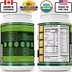 FOLONA SOLO Organic Pea Protein Isolate pour shot for quick mix.