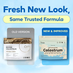 Folqs Bovine Colostrum Powder first-day milking shot emphasizes peak bioactive content