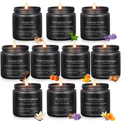 FOMICO Eucalyptus Orange candle refreshes spaces and supports focused work sessions.
