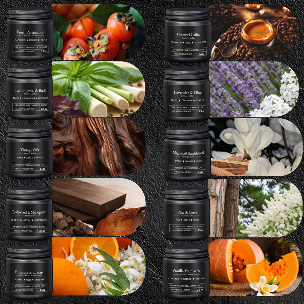 FOMICO Fresh Persimmon candle brightens spaces for energized home offices and lounges.