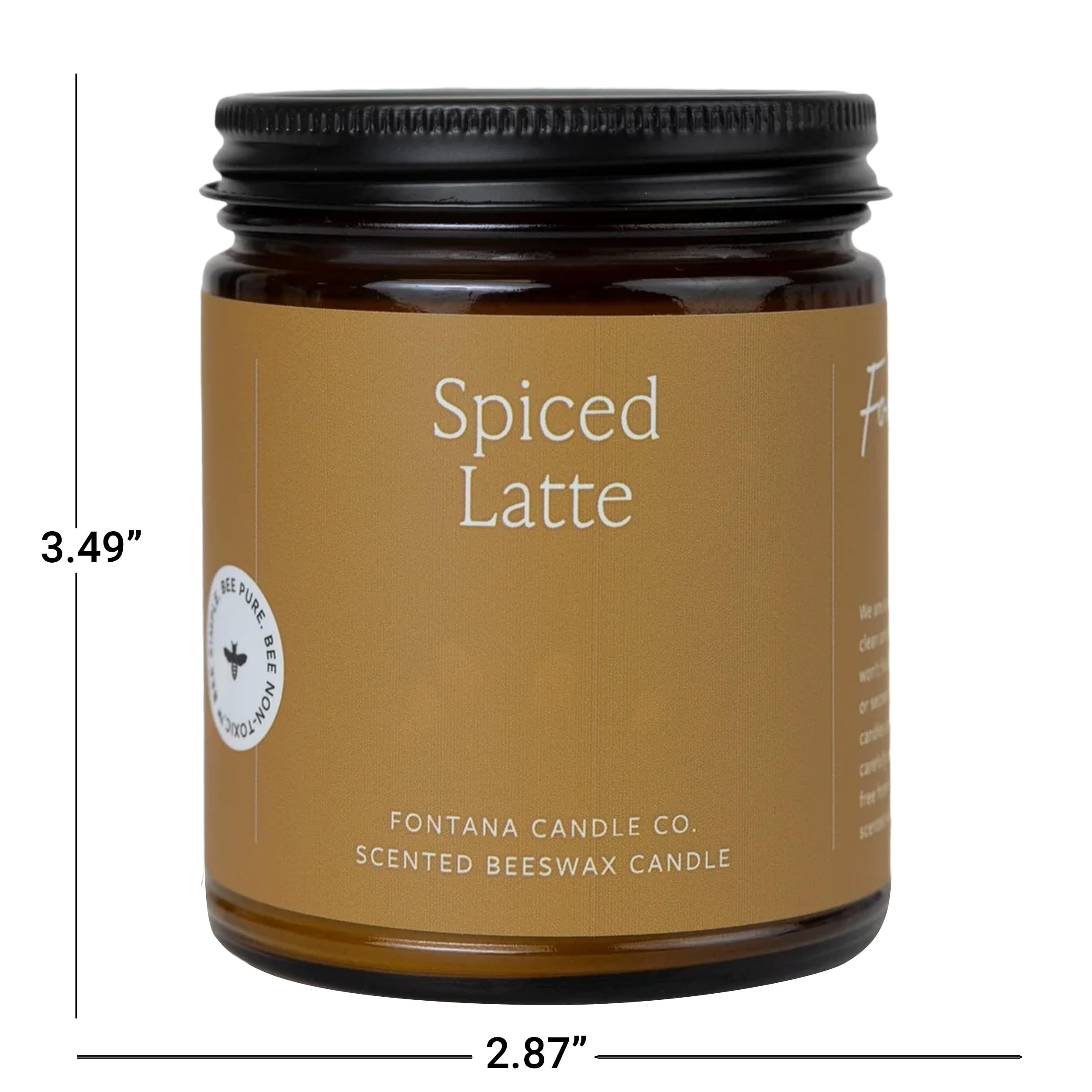 Fontana Candle Co elegant jar complements modern home decor