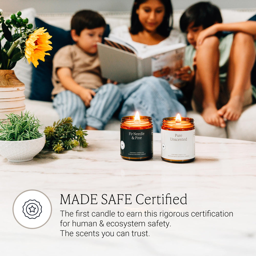 Fontana Candle Co Made Safe pet safe candle for homes