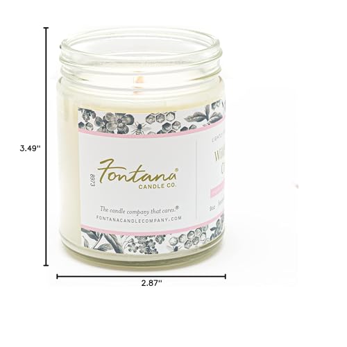 Fontana Candle Co non-toxic beeswax jar offering safe home fragrance.