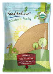 Food to Live Amla powder bag closeup showing organic raw quality for smoothies